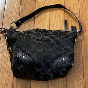 Authentic Black Coach Purse